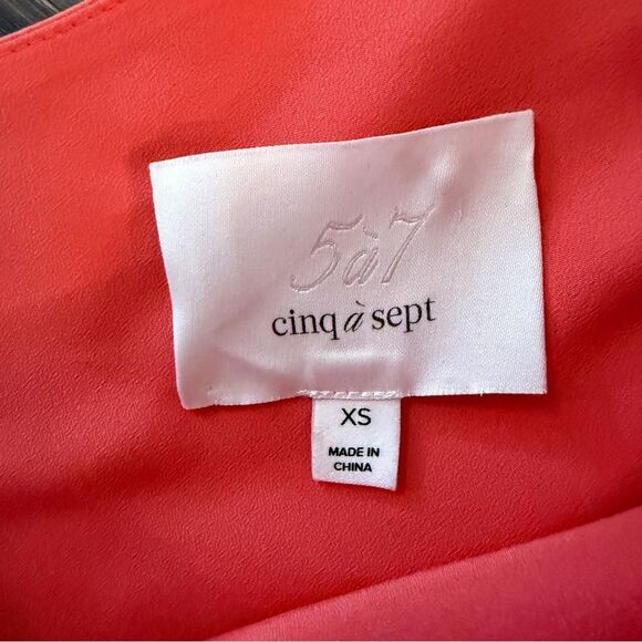 Cinq a Sept Stace One-Shoulder Silk Top - Picture 2 of 6